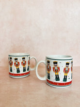 Load image into Gallery viewer, Pair of Festive Nutcracker Mugs