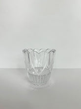 Load image into Gallery viewer, Vintage Crystal Heart Vase