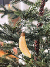 Load image into Gallery viewer, Glitter Banana Ornament