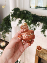 Load image into Gallery viewer, Rose Gold Glass Ornament