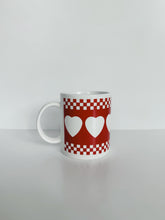 Load image into Gallery viewer, Checkered Heart Mug