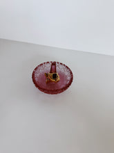 Load image into Gallery viewer, Pink Fenton Glass Ring Holder