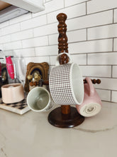 Load image into Gallery viewer, Chocolate Brown Grid Mug