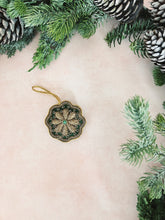 Load image into Gallery viewer, Beaded Green Ornament