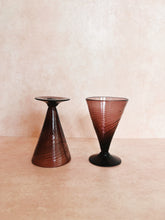 Load image into Gallery viewer, Pair of Purple Hand-Blown Glasses