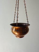 Load image into Gallery viewer, Hanging Copper Planter