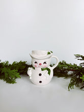 Load image into Gallery viewer, Vintage Snowman Mug