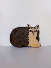Load image into Gallery viewer, Vintage Metal Cat Wall Hanging