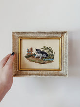 Load image into Gallery viewer, Framed Cat Cross Stitch