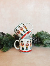 Load image into Gallery viewer, Pair of Festive Nutcracker Mugs