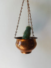 Load image into Gallery viewer, Hanging Copper Planter