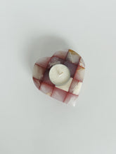 Load image into Gallery viewer, Patchwork Onyx Tealight Candle Holder