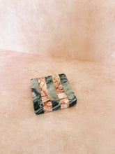 Load image into Gallery viewer, Gray and Pink Striped Ashtray