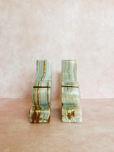 Load image into Gallery viewer, Onyx Bookends