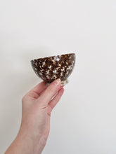 Load image into Gallery viewer, Brown and White Spotted Trinket Bowl