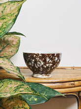 Load image into Gallery viewer, Brown and White Spotted Trinket Bowl