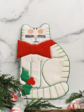 Load image into Gallery viewer, Holiday Cat Trivet