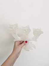 Load image into Gallery viewer, Alabaster Rose Candle Holder