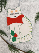 Load image into Gallery viewer, Holiday Cat Trivet