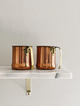Load image into Gallery viewer, Pair of Copper Mugs