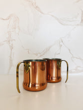 Load image into Gallery viewer, Pair of Copper Mugs