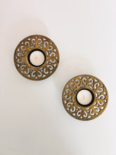 Load image into Gallery viewer, Brass Heart Motif Votive Holder