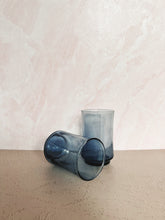 Load image into Gallery viewer, Pair of Navy Drinking Glasses