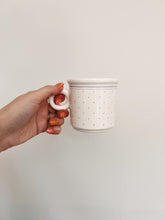 Load image into Gallery viewer, Purple Polka Dot Mug