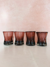 Load image into Gallery viewer, Set of Purple Hand-Blown Glasses