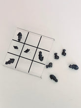 Load image into Gallery viewer, Cat and Mouse Tic Tac Toe Game - Pewter
