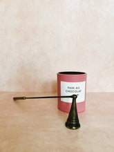 Load image into Gallery viewer, Brass Hinged Candle Snuffer