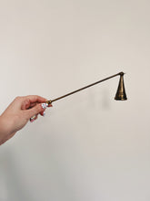 Load image into Gallery viewer, Brass Hinged Candle Snuffer