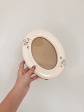 Load image into Gallery viewer, Floral Oval Picture Frame