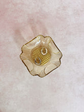 Load image into Gallery viewer, Yellow Glass Trinket Dish
