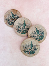 Load image into Gallery viewer, Set of 4 Cactus Coasters