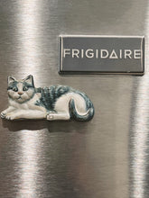 Load image into Gallery viewer, Blue Cat Magnet