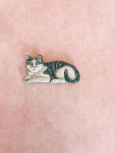 Load image into Gallery viewer, Blue Cat Magnet