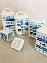 Load image into Gallery viewer, Set of 5 French Storage Jars