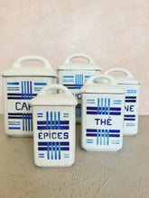 Load image into Gallery viewer, Set of 5 French Storage Jars