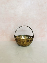 Load image into Gallery viewer, Brass Heart Dish with Handle