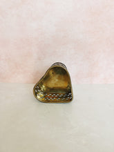 Load image into Gallery viewer, Brass Heart-Shaped Dish with Heart Cutouts