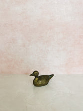 Load image into Gallery viewer, Small Brass Duck