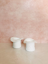 Load image into Gallery viewer, Milk Glass Top Hat Dish