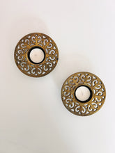 Load image into Gallery viewer, Brass Heart Motif Votive Holder