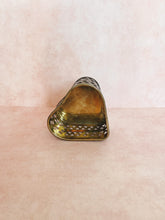 Load image into Gallery viewer, Brass Heart-Shaped Dish with Heart Cutouts