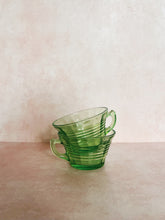 Load image into Gallery viewer, Lime Green Glass Mugs