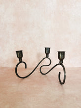 Load image into Gallery viewer, Abstract Metal Candelabra