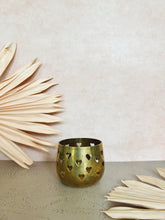 Load image into Gallery viewer, Brass Heart Votive