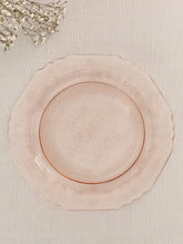 Load image into Gallery viewer, Pink Depression Glass Plate