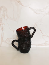 Load image into Gallery viewer, Red Glass Mugs